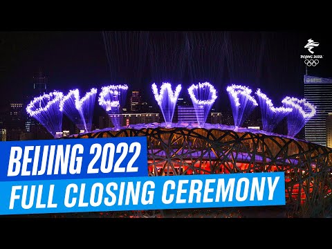 ''Бээжин- 2022'' өвлийн олимпын хаалтын ажиллагаа