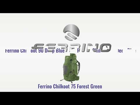 Рюкзак туристический Chilkoot 75 Deep Blue Ferrino