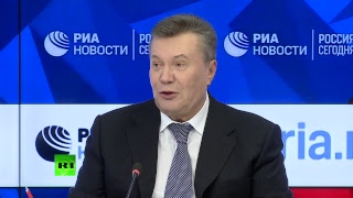 Пресс-конференция бывшего президента Украины Виктора Януковича (06.02.2019 16:50)