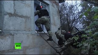 ФСБ задержала восемь международных террористов в Татарстане: видеокадры спецоперации