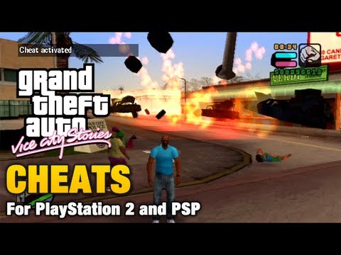 GTA Vice City Stories - Cheats