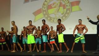 Junior Mens Physique  175cm @Arnold Europe 2016Junior Mens Physique  175cm @Arnold Europe 2016