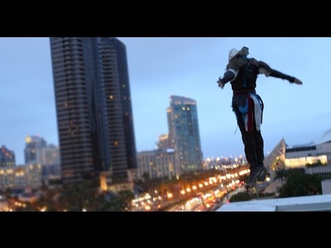 Espectacular demostración de Parkour encarnando al protagonista de Assassin's Creed 4 Espectacular demostración de Parkour encarnando al protagonista de Assassin's Creed 4