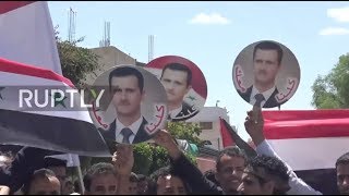 Ну, а против агрессии США в Сирии продолжают протестовать от Ирака и Йемена до монреаля