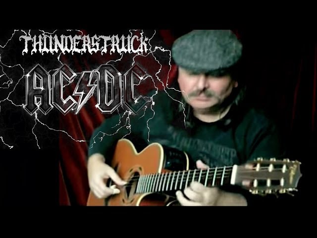 filmik igor presnyakov - thunderstruck ac/dc cover