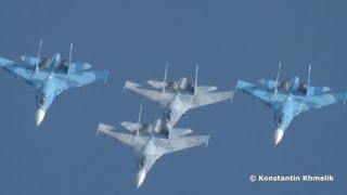 4 х Су-27 100 лет ВВС России 4 x Su-27 100 years of Russian Air Force