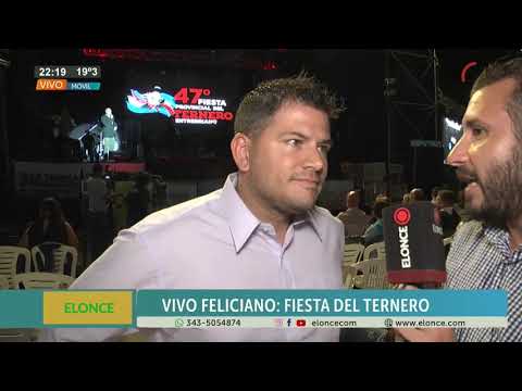 Fiesta Provincial del Ternero Entrerriano: Habló el intendente de Feliciano en la última noche
