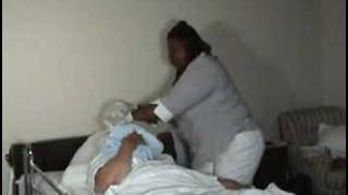 How to Wash a Patient's Hair in Bed - YouTube