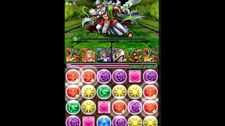 パズドラ【ゼウス・ディオス降臨！】エルモア名人によるホルスx2攻略