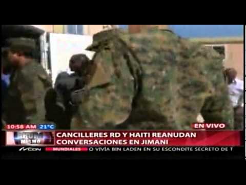 Comienza diálogo entre RD y Haití en Jimaní