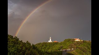 Byron Bay battered with heavy rain, breaking major rainfall recordsByron Bay battered with heavy rain, breaking major rainfall records