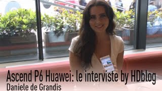 Ascend P6 e Huawei in Italia: l'intervista a Daniele de Grandis