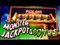 Monster Jackpots Bonus and Features on 5c WMS Video slots game