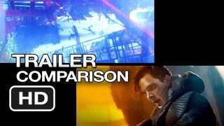 Star Trek Into Darkness Trailer Comparison (2013) - JJ Abrams Movie HD