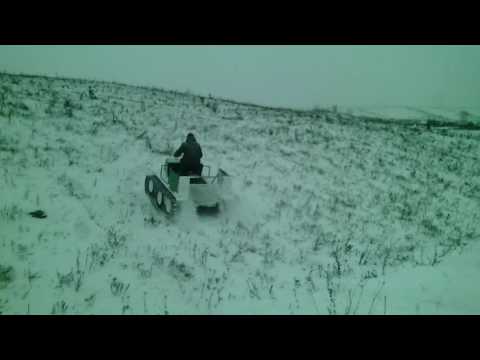 Вездеход и снегоход самодельный Вездеход и снегоход самодельный