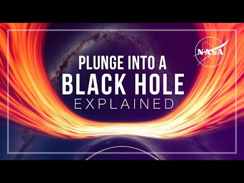 Simulación de ingreso a un agujero negro