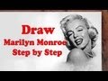 How to Draw Marilyn Monroe Step by Step