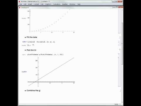 Hands-on Start to Mathematica: Complete Example