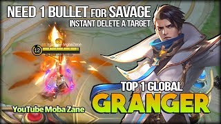 Need My 1 Bullet for Savage!! YouTube MobaZane Top 1 Global Granger - Mobile LegendsNeed My 1 Bullet for Savage!! YouTube MobaZane Top 1 Global Granger - Mobile Legends