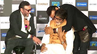 Jackie Shroff & Amitabh Bachchan's FUNNY Moments At Sarkar 3 Trailer Launch