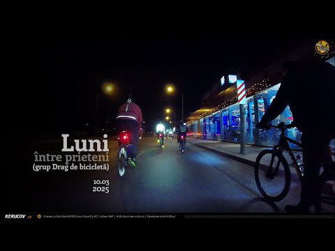 Montaj video: Cu bicicleta prin Bucuresti / Luni, intre prieteni / 10 martie 2025 [VIDEO]