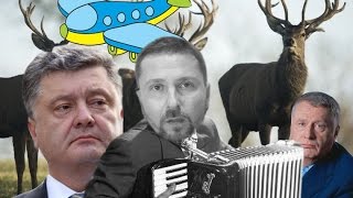 Тысячи флагов Порошенко и юмор о Жириновском