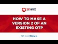 03. How to make a version 2 of an existing OTP