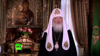 Патриарх Кирилл поздравил верующих с Пасхой