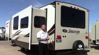 New 2015 Keystone Sprinter 299RET Travel Trailer RV - Holiday World of Houston, Dallas & Las Cruces