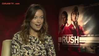 Olivia Wilde Hot Interview RUSH Movie Trailer 2013 Carjam TV HD