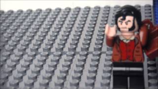 The Man Of Steel Trailer IN LEGO