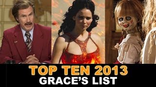 Top Ten Movies of 2013 : Catching Fire, Her, The Conjuring, Anchorman 2 - Beyond The Trailer