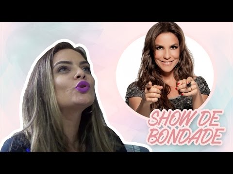 Logo Penso: Ivete dá exemplo e mostra que é toda boa