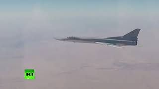 Минобороны России опубликовало видео авиаудара по объектам террористов в Сирии