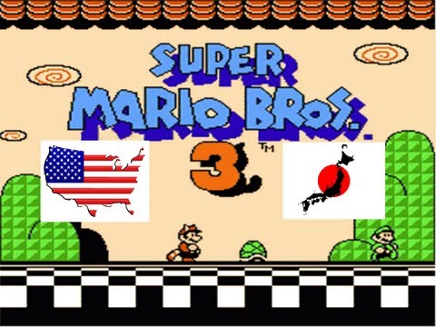 Super Mario Bros 3: Diferencias entre versiones USA y Japón Super Mario Bros 3: Diferencias entre versiones USA y Japón