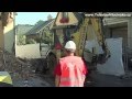Petřkovice: Demolice staré budovy