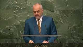 выступление Премьер-министра Албании Эди Рама на Генассамблее ООН 2.10.2015