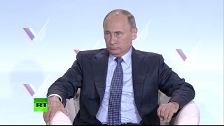 Владимир Путин на форуме ОНФ в Крыму