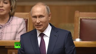 Выступление Путина на пленарном заседании II Евразийского женского форума