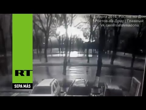 Video de cuando cae avión ruso en que murieron 55 personas.