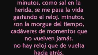 Ricardo arjona-minutos con letra Ricardo arjona-minutos con letra