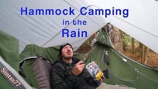 Hammock Camping in the Rain - Cranberry Wilderness Backpacking wHammock Camping in the Rain - Cranberry Wilderness Backpacking w