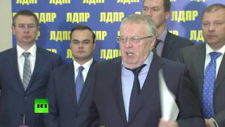 Жириновский: С коммунистами мы идем «ноздря в ноздрю»