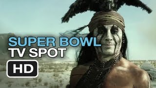 The Lone Ranger - Extended Super Bowl Trailer (2013) Johnny Depp Movie