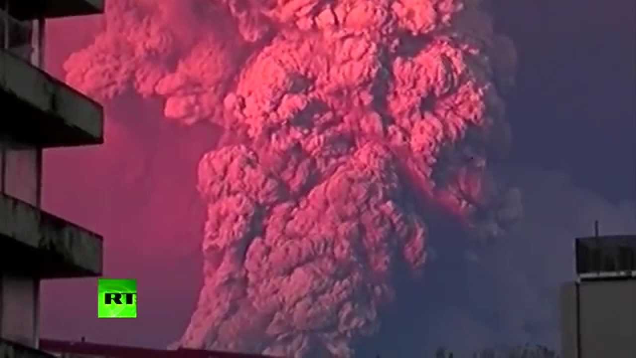 RAW: Spectacular Calbuco (voulcano) eruption in Chile