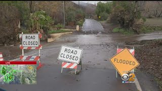 Crews In Malibu Preparing For Heavy Rain OvernightCrews In Malibu Preparing For Heavy Rain Overnight