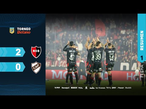Newell´s 2 - 0 Platense | Resumen | Liga Profesional 2024 Fecha 1