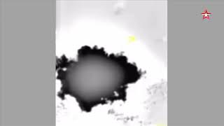 Бомба ВКС РФ попадает в разбегающихся боевиков «Джебхат ан Нусры»: кадры с воздуха