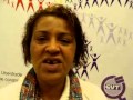 Célia Regina Costa, secretária-geral da CNTSS/CUT, fala sobre reunião do Coletivo de Mulheres da CUT