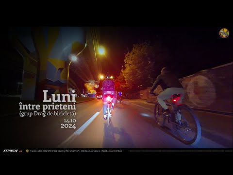 VIDEOCLIP Cu bicicleta prin Bucuresti / Luni, intre prieteni / 14 octombrie 2024 [VIDEO]